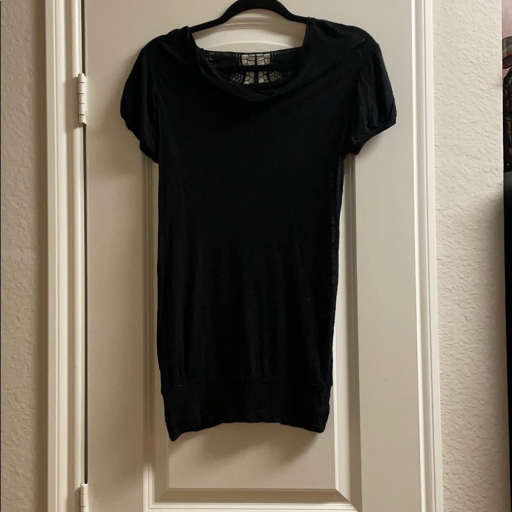 Black Lace Top
